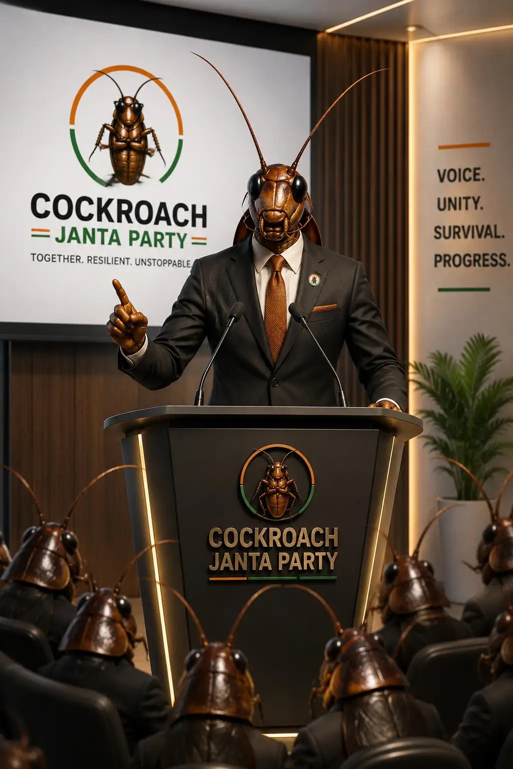 Cockroach Janta Party Abhijeet Dipke Information