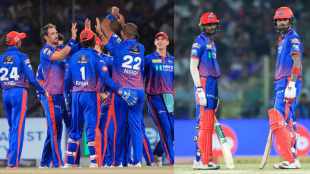 DC beat RR by 5 wickets mitchell starc 3 wickets in single over kl rahul abhishek porel twist in Ipl 2026 playoffs race