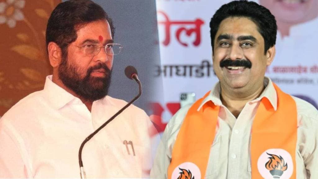 Eknath Shinde and Sanjay Dina Patil in same car | CM Eknath Shinde visit Fortis Hospital Mumbai | Shiv Sena UBT MP Sanjay Dina Patil wife accident | Maharashtra political news updates Eknath Shinde and Sanjay Dina Patil in same car | CM Eknath Shinde visit Fortis Hospital Mumbai | Shiv Sena UBT MP Sanjay Dina Patil wife accident | Maharashtra political news updates