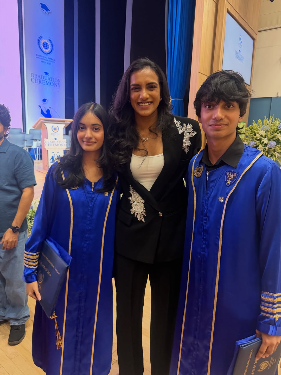Farah Khan Kunder Triplet Children Graduation Ceremony