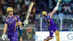 KKR vs GT: १० षटकार अन् ४ चौकार! फिन एलनचं ईडन गार्डन्सच्या मैदानावर वादळ; अभिषेक-वैभवच्या विक्रमाची केली बरोबरी