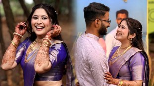 Gayatri Datar Wedding Seemant Poojan Look