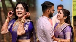 सीमांत पूजनासाठी गायत्री दातारचा खास लूक; सिल्क साडी आणि दागिन्यांच्या साजश्रृंगारात खुललं सौंदर्य
