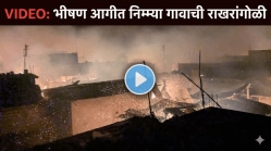 VIDEO: नागपूर: भिवापूर तालुक्यातील धामणगाव येथे भीषण आग; निम्म्या गावाची राखरांगोळी, अनेक जनावरांचा मृत्यू
