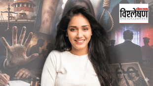 image collage on the Tvisha Sharma case, showcasing a central portrait of Tvisha, the Supreme Court of India, forensic evidence, and symbolic elements of legal intervention: त्विशा शर्मा मृत्यू प्रकरणातील मुख्य मुद्दे दर्शवणारे एकत्रित चित्र (कोलाज); ज्यामध्ये त्विशाचा फोटो, सर्वोच्च न्यायालय, फॉरेन्सिक पुरावे आणि कायदेशीर लढाईचे पैलू दाखवले आहेत