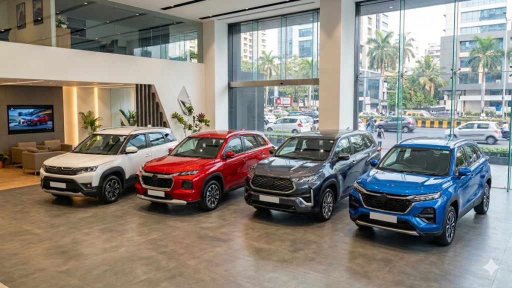 Maruti Suzuki car offers May 2026 Maharashtra | Maruti Brezza Grand Vitara discount price Mumbai | Maruti Invicto hybrid offers India | Best SUV discounts Maruti Suzuki Maharashtra news Maruti Suzuki car offers May 2026 Maharashtra | Maruti Brezza Grand Vitara discount price Mumbai | Maruti Invicto hybrid offers India | Best SUV discounts Maruti Suzuki Maharashtra news