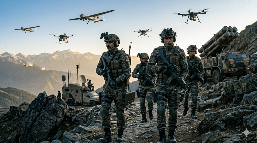 Operation Sindoor anniversary India Pakistan strategic lessons | Indian Army future warfare multi-domain strategy | ऑपरेशन सिंदूर आणि भारताची नवी युद्धनीती | भारत-पाकिस्तान संघर्षातील लष्करी आणि तांत्रिक बदल
