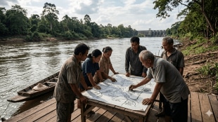 Pak Mun Dam Thailand protest | Tai Baan community research project | environmental impact of dams Marathi | local knowledge vs scientific data