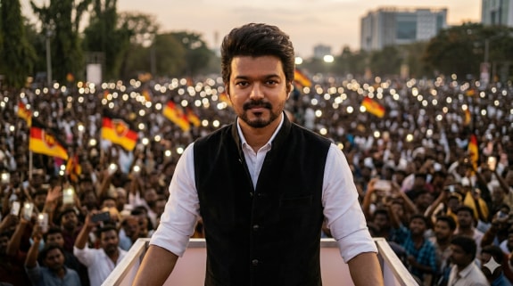 Thalapathy Vijay TVK Party political debut analysis | Tamil Nadu Politics actor Vijay success strategy | थलपती विजय टीव्हीके पक्ष तामिळनाडू राजकारण | विजय तमिळगा वेत्री कळघम राजकीय विश्लेषण