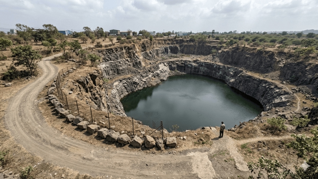 Abandoned stone quarries in Vasai Virar safety concerns | Chinchoti quarry drowning incident victims | Vasai Tahsildar safety measures for mines | Palghar district stone quarry accidents and deaths Abandoned stone quarries in Vasai Virar safety concerns | Chinchoti quarry drowning incident victims | Vasai Tahsildar safety measures for mines | Palghar district stone quarry accidents and deaths