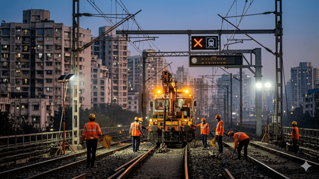 Mumbai local train mega block updates | Central Railway Sunday block timings | Western Railway Churchgate Mumbai Central train cancellation | Mumbai lifeline local train status news today Mumbai local train mega block updates | Central Railway Sunday block timings | Western Railway Churchgate Mumbai Central train cancellation | Mumbai lifeline local train status news today