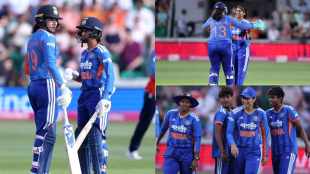 IND W beat ENG W by 38 runs Yastika Bhatia Jemimah Rodrigues Nandini sharma debut 3 wickets
