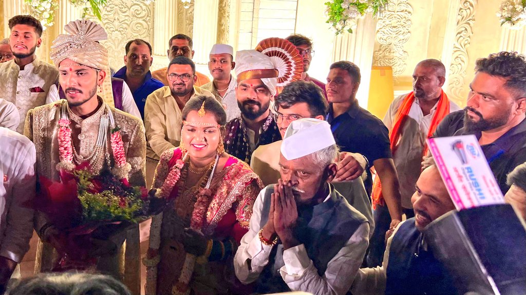 Indurikar Maharaj Daughter Dnyaneshwari Sahil Marriage