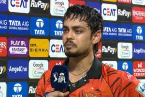 Ishan Kishan Cried after POTM Award dedicate win to his cousin who lost sister said i want finish the game for them