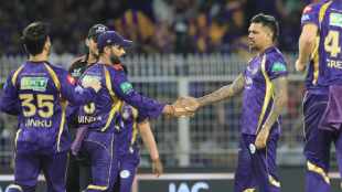 KKR beat GT by 29 runs Finn allen Angkrish raghuvanshi inning sunil narine shubman gill
