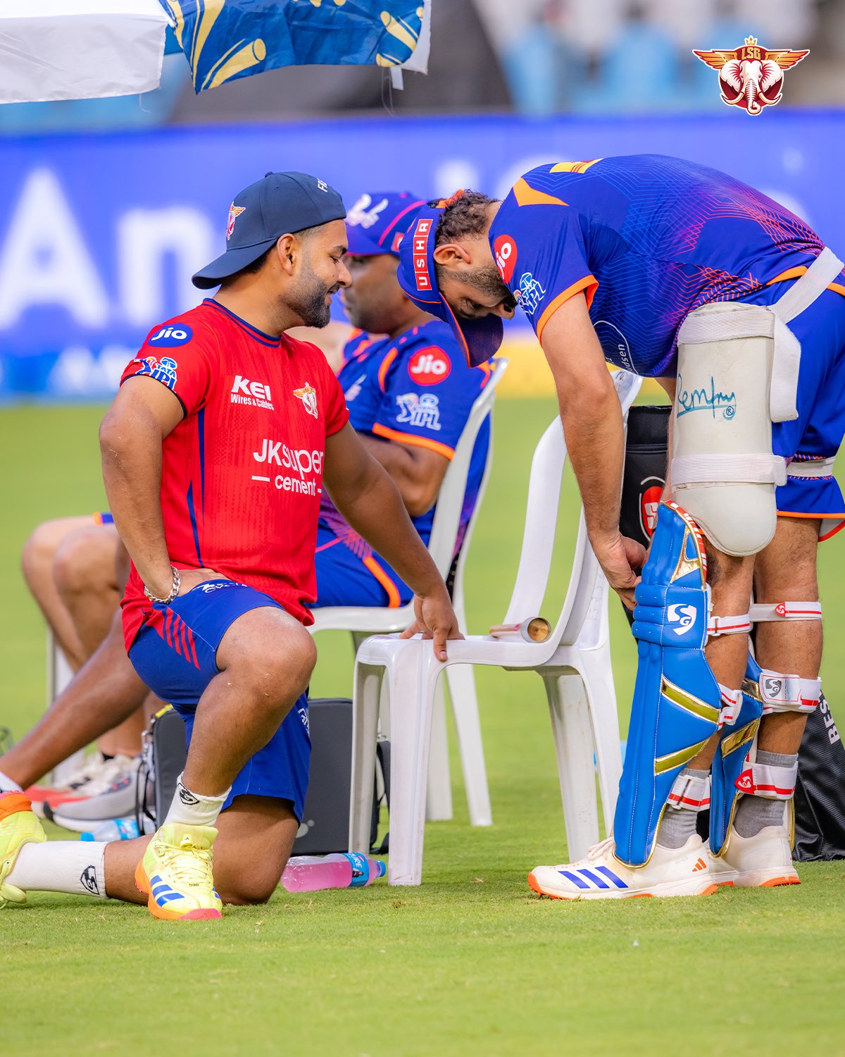 Tendulkar Family Host LSG Team at Home