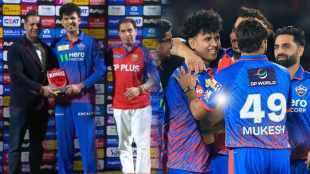 Who is Madhav Tiwari Delhi Capitals fast bowling all rounder becomes POTM in Debut match