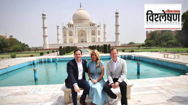 Marco Rubio Taj Mahal Visit Iran Trolls