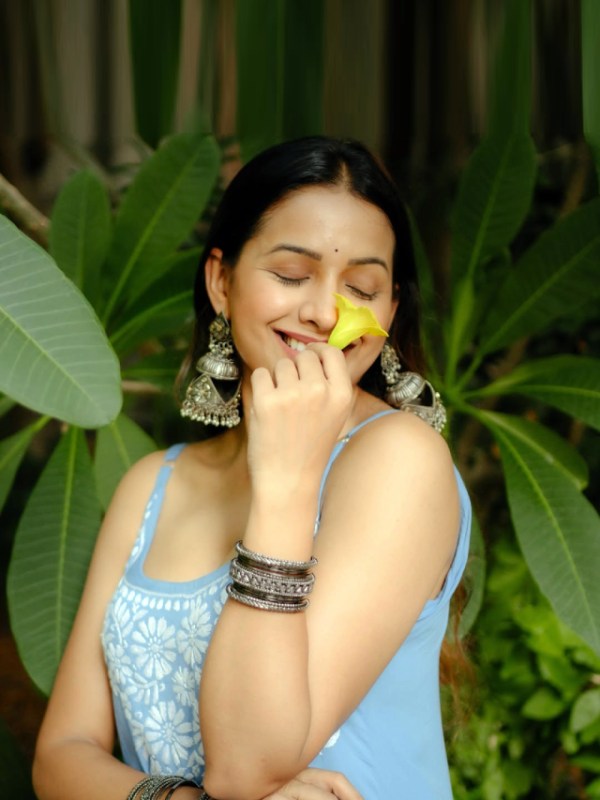 Mayuri Wagh Lucknowi Kurta Look