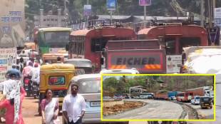 Mumbai Goa Highway traffic jam in Ratnagiri | Sangameshwar Lanja road congestion news | Konkan summer vacation traffic updates | Mumbai-Goa highway expansion work delay