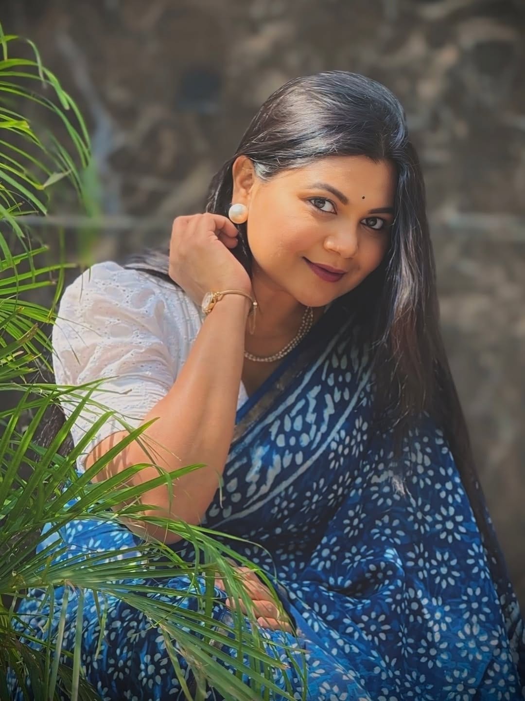 Namrata Sambherao Prasad Khandekar South Indian Look