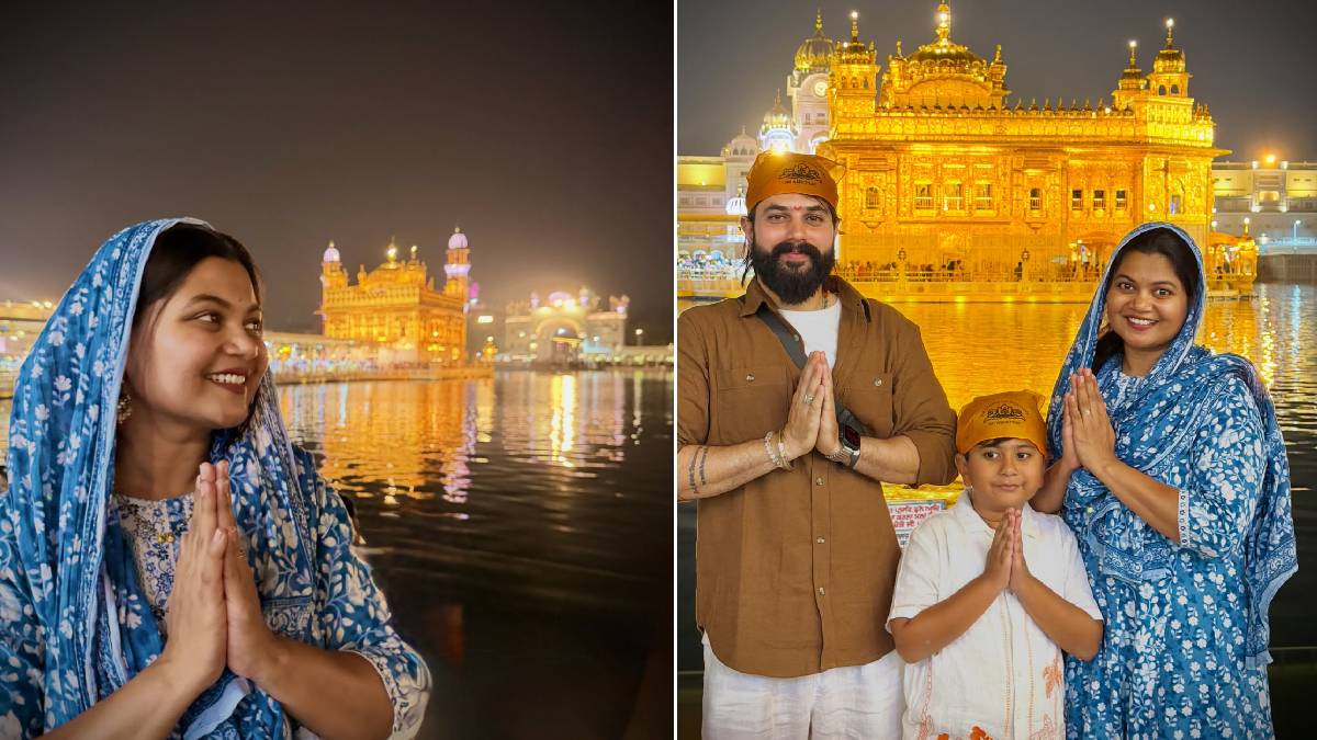 Namrata Sambherao Golden Temple visit