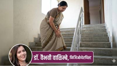 जिने चढताना गुडघा का दुखतो? ‘हे’ आहे त्यामागचे मुख्य शास्त्रीय कारण आणि उपाय!