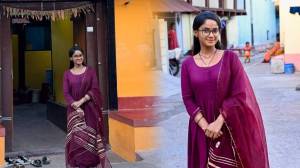 Photos: ‘सावळ्याची जणू सावली’ फेम प्राप्ती रेडकरचा बेळगावमधील खास अंदाज; सेटवरचे फोटो व्हायरल