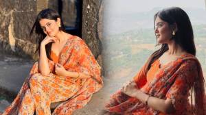Photos : पन्हाळा गडावर ‘कमळी’फेम अभिनेत्रीचं खास फोटोशूट; केशरी रंगाच्या ड्रेसमध्ये खुललं सौंदर्य