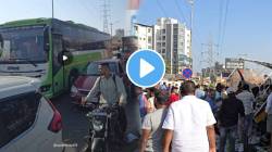 नवले पुलावर मृत्यूचा तांडव…दोन ट्रकच्यामध्ये पिकअपचा अक्षरश: चेंदामेंदा; VIDEO पाहून धक्का बसेल