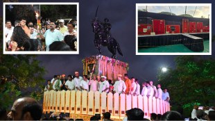 Vasai Fort Vijayotsav celebration | Chimaji Appa statue Vasai | Vasai Virar Municipal Corporation events | Maharashtra historical fort festivals