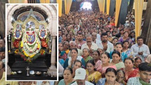 Angarki Sankashti Chaturthi Sangli Ganesh Mandir crowd | Ganpati Panchayatun Sansthan Sangli lighting | Tasgaon Ganpati Mandir devotees queue | Haripur Ganesh Mandir Sangli festival