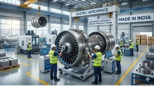 Godrej Aerospace Indian aircraft engine manufacturing facility | Made in India aerospace components | Advanced engineering India defense and aerospace | Godrej Enterprises Group Aerospace business expansion | Self-reliant India in aerospace.