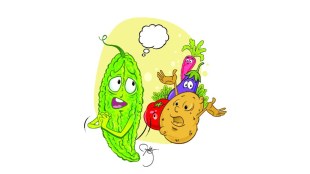 marathi kids story illustration | balmaifal loksatta marathi | bitter gourd health benefits story | madhavi wageshwari marathi writer