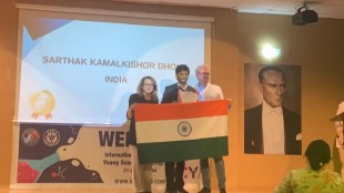 Sarthak Dhole Akola Scientist | International Conference of Young Scientists Silver Medal | Hair loss research Alopecia Areata | Indian young researchers success