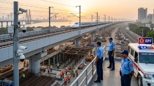 Mumbai Ahmedabad Bullet Train Security RPF Personnel | High Speed Rail Corridor India Security | BKC Bullet Train Station RPF Deployment | Indian Railway Protection Force Bullet Train Technology