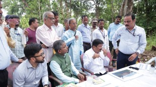Chhatrapati Sambhaji Maharaj Smarak Sangameshwar | Sardesai Wada restoration Ratnagiri | IAS Vikas Kharge visit Kasba Sangameshwar | MLA Shekhar Nikam Collector Manuj Jindal PWD