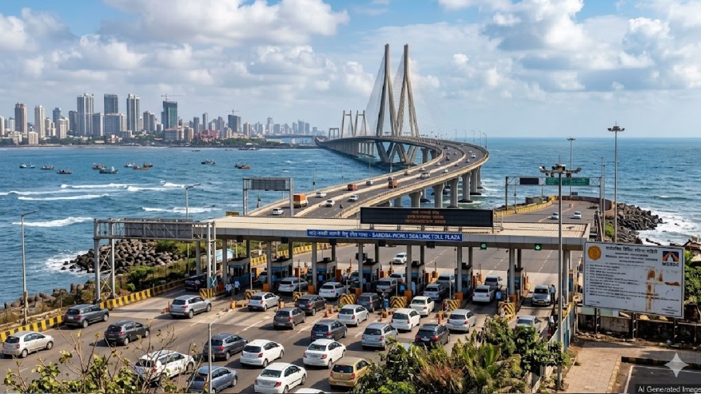 Bandra Worli Sea Link toll plaza Mumbai | Mumbai High Court toll tender case MSRDC | Sahakar Global Limited vs MSRDC toll collection | Rajiv Gandhi Sagari Setu Mumbai traffic news Bandra Worli Sea Link toll plaza Mumbai | Mumbai High Court toll tender case MSRDC | Sahakar Global Limited vs MSRDC toll collection | Rajiv Gandhi Sagari Setu Mumbai traffic news