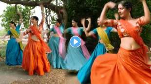 Three Young Girl dance on prem ki lila