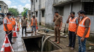 Bhiwandi drainage cleaning contract laborer death | Subhash Dighe death Shantinagar police station case | Bhiwandi municipal corporation civic negligence crime | Maharashtra contractual sanitation worker safety issue investigation
