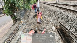 Mira Bhayandar Jafri Khadi Drainage Cleaning | Western Railway Track Clean Up Bhayandar | Cabin Road Waterlogging Solution Palghar | Mira Bhayandar Municipal Corporation Workers Railway