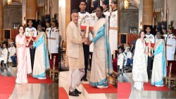 राष्ट्रपतींच्या हस्ते पद्म पुरस्कारांचे वितरण
