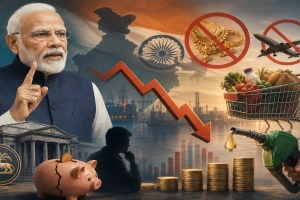 PM Narendra Modi austerity measures appeal | India economic crisis inflation updates 2026 | Share market crash FII selling Kaustubh Joshi | Gold price hike current account deficit India