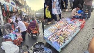 Vasai Virar railway station hawkers encroachment | Nalasopara Virar station traffic congestion | Mayor Ajeev Patil hawker free drive | Vasai Virar Municipal Corporation VVMC action on illegal street vendors