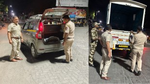 Vasai Virar Police security checking | Bakri Eid police bandobast Maharashtra | Police nakabandi in Vasai | Preventive action by Mira Bhayandar Vasai Virar Police