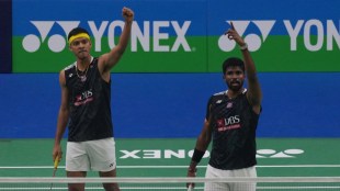 Satwiksairaj Rankireddy Chirag Shetty Singapore Open semifinals | PV Sindhu vs An Se Young badminton match | Lakshya Sen loss Koki Watanabe | Dhruv Kapila Tanisha Crasto mixed doubles updates