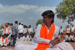 Manoj Jarange Patil hunger strike Antarvali Sarati Jalna | Radhakrishna Vikhe Patil Maratha reservation meeting | Kunbi certificate Maratha protest Maharashtra | Maratha Kranti Morcha latest updates Loksatta