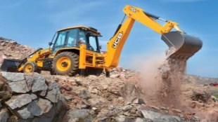 KDMC illegal construction Titwala | Kalyan Dombivli Municipal Corporation corruption news | Titwala chawl encroachment worker JCB | Illegal Chawls in Titwala Manda area