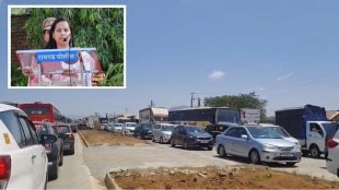 Mumbai Goa Highway toll collection Kharpada Raigad | Aditi Tatkare opposes Mumbai Goa highway toll | Kharpada toll plaza Raigad news | Mumbai Goa highway incomplete work protest