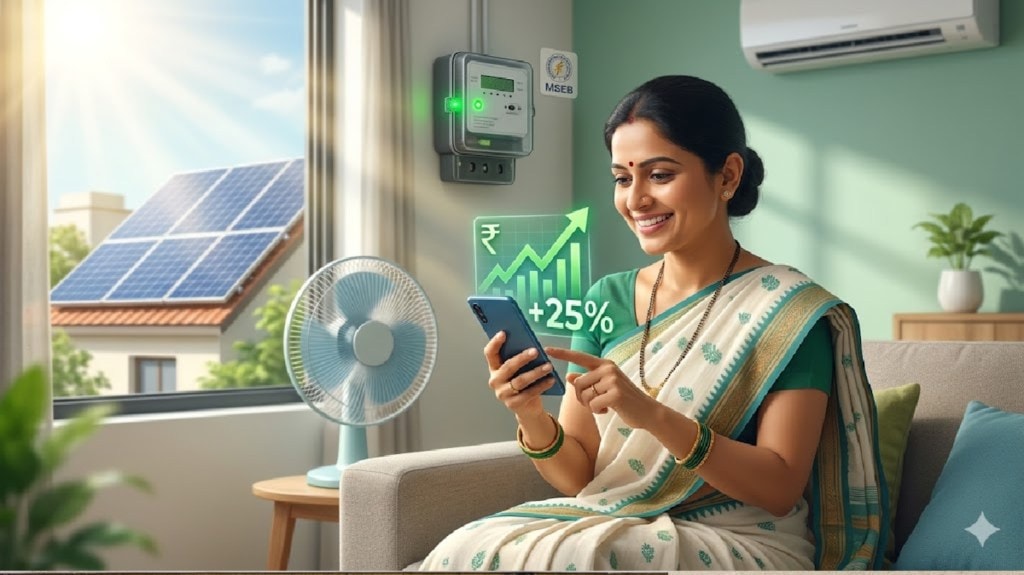 Mahavitran TOD tariff benefit for domestic users | MSEB smart meter electricity bill discount | Maharashtra electricity regulatory commission TOD relief | How to reduce electricity bill in summer Maharashtra Mahavitran TOD tariff benefit for domestic users | MSEB smart meter electricity bill discount | Maharashtra electricity regulatory commission TOD relief | How to reduce electricity bill in summer Maharashtra